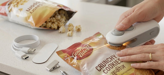 Portable Mini Heat Sealer Machine – USB Rechargeable Bag Sealing Device