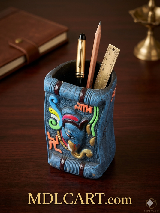 ✨Premium Handcrafted Ganesha Pen Stand ✨