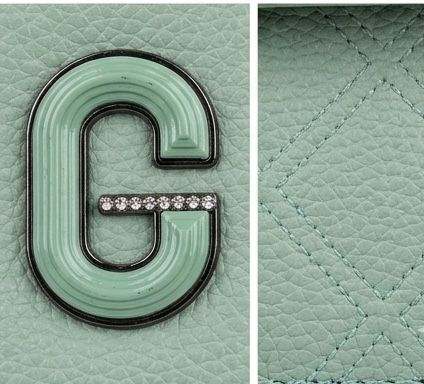 Premium Mint Green Sling Bag with Adjustable Strap