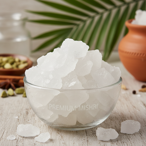 Cating Mishri Rock Sugar Candy